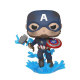 Figurka Avengers: Endgame POP! Movies Vinyl Figure Captain America w/Broken Shield & Mjölnir